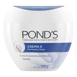 Crema Facial POND'S S | Humectante y Nutritiva para Piel Seca | Hidratación Duradera 200 g
