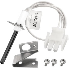 Upgraded 903110A 903110 Universal Furnace Hot Surface Ignitor, Round Silicon Nitride Igniter Kit Replacement for Nordyne Furnace Models 632313, 632313C, FC047- Easy Installation & Enhanced Durability