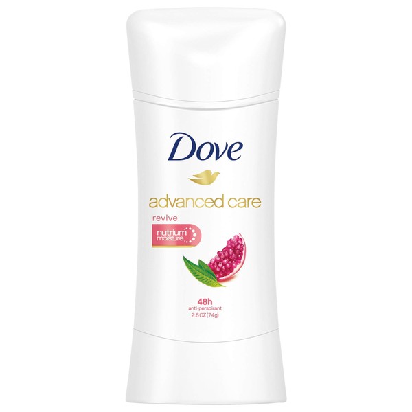 Dove Deodorant 2.6 Ounce Adv Care Anti-Perspirant Revive (76ml) (3 Pack)