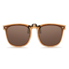 Cyxus 2024 New Folding Clip-on Sunglasses for Men Polarized UV Protection TAC Lens Fashion Ultralight Male Shades