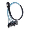 Sonilco Cable de máxima rendimiento Mini SAS 36P SFF-8087 a