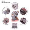 FANZERO Womens Girls Knit Beanie Scarf Mask Set Soft Warm