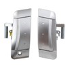 Brock Replacement for Pair Set Front Outside Silver Door Handles