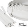 196 Inch T Shape Window Weather Stripping Door Seal Strip,Self