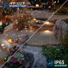 Kwinmyso 8-Packs 3W 7 Inch LED Hardscape Paver Lighting,12V AC/DC