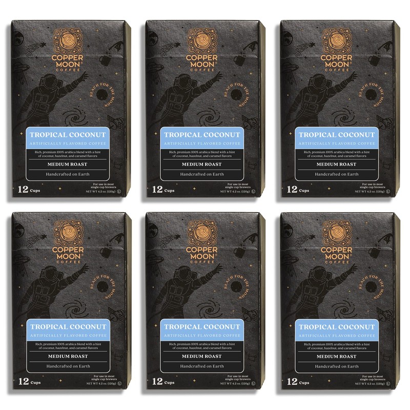 Copper Moon Single Serve Coffee Pods For Keurig K-Cup Brewers,