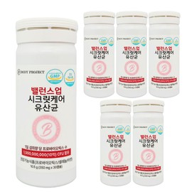 Body Project Balance Up Secret Care Vaginal Health Lactobacillus 30 Capsules (6) / 바디프로젝트 밸런스업 시크릿케어 질건강 유산균 30캡슐 6개