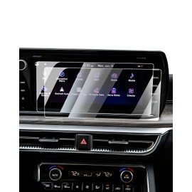 Karltys 2 Pack K5 Screen Protector for Kia K5 LXS/EX/GT 2021-2024, 10.25 Inch Touchscreen Navigation Tempered Glass HD Anti Glare