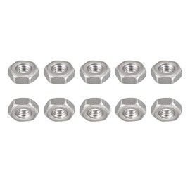DTGN #4-40(UNC) Hexagonal Nuts - 20 Pack - Good for Home Garage Repair - 304 Stainless Steel Hexagonal Nuts - Silver Tone