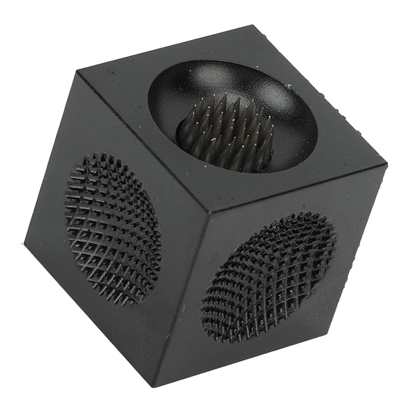 Pool Cue Tip Repair Tool Multifunctional Cube Shape Aluminum Alloy