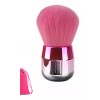 ZzDog Brocha Kabuki Redonda Suave Base Crema Rosa Tornasol