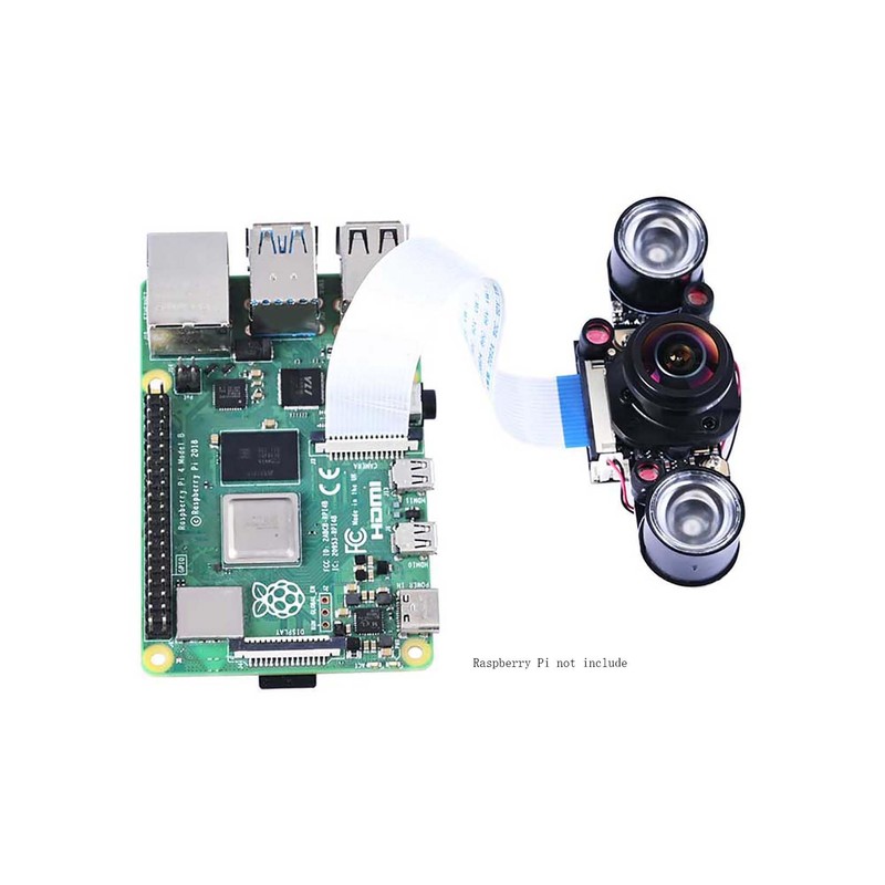 For Raspberry Pi OV5647 Camera Module 5MP 175° FOV Fisheye