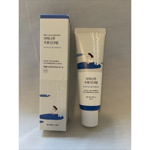 ROUND LAB Birch Juice Moisturizing Sun Cream SPF 50+ PA++++