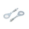 sourcingmap 4 Pcs 18mm Dia Hole Metal Motorcycle Chain Axle