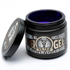 Cera Gel Silver Matizador de Canas para Peinar Cabello Barba y Bigote | 400 gr