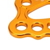 Perfeclan Climbing Rigging Plate,Aluminum Alloy,Sturdy,for Even Load Portable 15 Holes