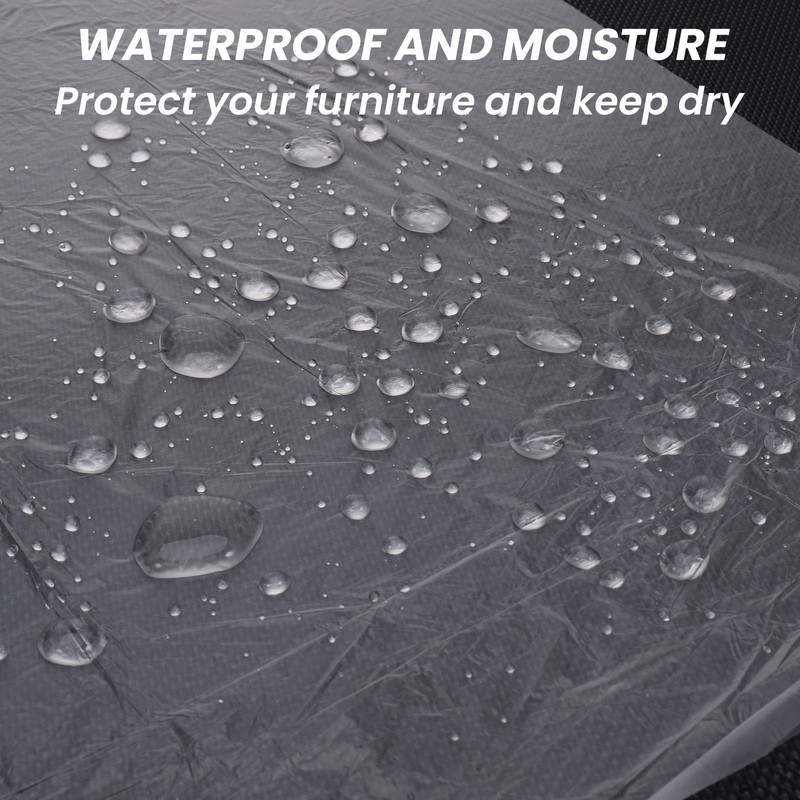 Yimomoyi Set of 4 Painter's Masking Film, 4 x 5