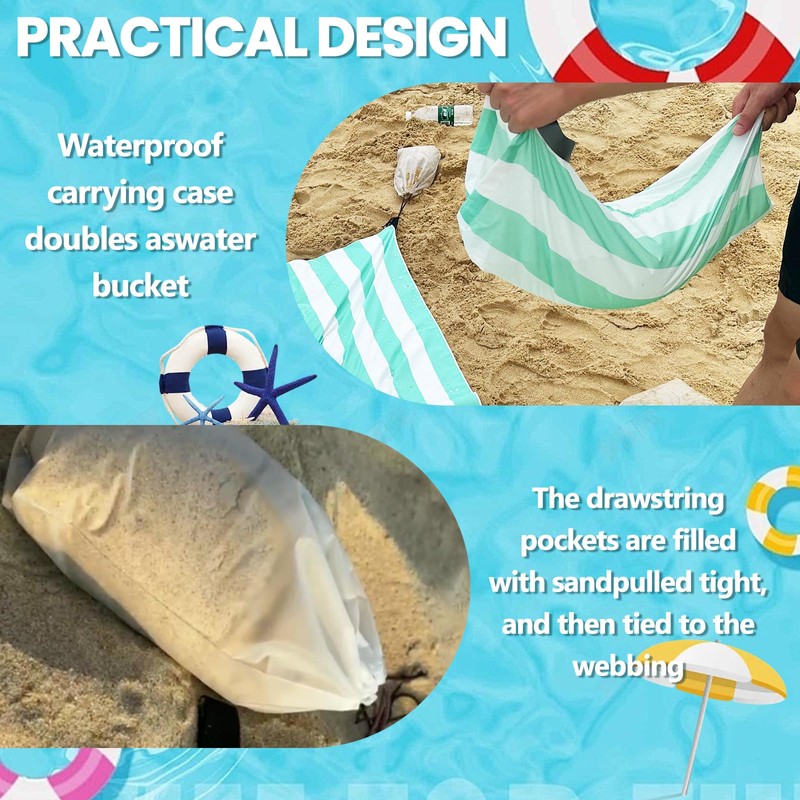 6.5 x 6.5 Feet Baby Beach Pool, 2-in-1 Toddler Paddling