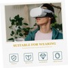IWOWHERO Adjustable VR Eye Mask Cover Breathable Sweatband for Virtual
