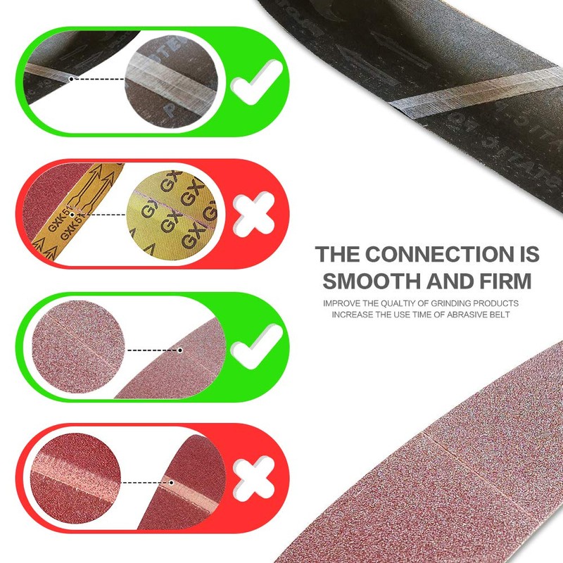 6 x 48 Inch 240 Grit Sanding Belt | Premium