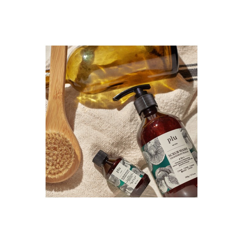 plu [plu]Scrub Wash #Raspberry Mint