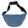 Kids Cool Waist Bag Bear Pattern Adjustable Button Small Canvas