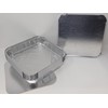 Aluminium Foil 6" Square Roasting Oven Baking Dish Trays with
