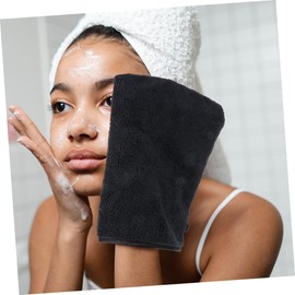 FOMIYES 6pcs Fiber Makeup Remover Gloves Microfiber Towels for Face Hair Towels for Women Soft Face Mitten Microfiber Body Wash Mitts Bath Spa The Lazy Cleansing Polyester Edging Travel