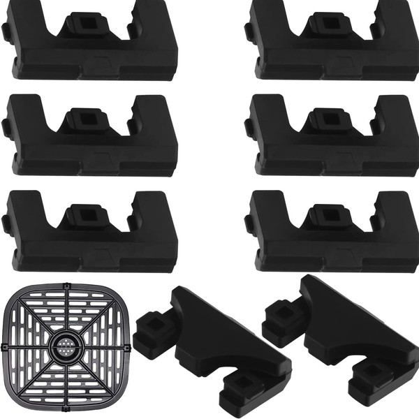Priaora Air Fryer Rubber Bumpers, 8 pcs Air Fryer Replacement