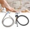 31.5in Shampoo Faucet 47.2in Shampoo Bowl Hose Kit With Large