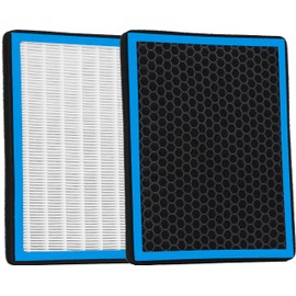TL12935 Cabin Air Filter With Activated Carbon For 2021-2023 JEEP Grand Cherokee L, 2022-2023 Grand Cherokee, 2021 2022 2023, Replace CAF1975P, PC99822P, C31550,CAF5007,WP10086, 68542125AA, 68608193AA