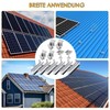Solar Panel Bracket Flat Roof, 6 Aluminium Mounting Rail &