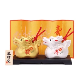 Yakushigama Syao Shofuku Jusatsu (Fukuju, Gold and Silver Dobell, English Language Not Guaranteed)
