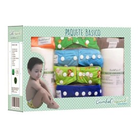 Paquete Básico (bambúorganik) Pañales De Bambú Ecológicos Género Hombre Talla Unitalla