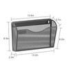 samstar 6 Pack Mesh Wall Mounted File Holder Metal Wall