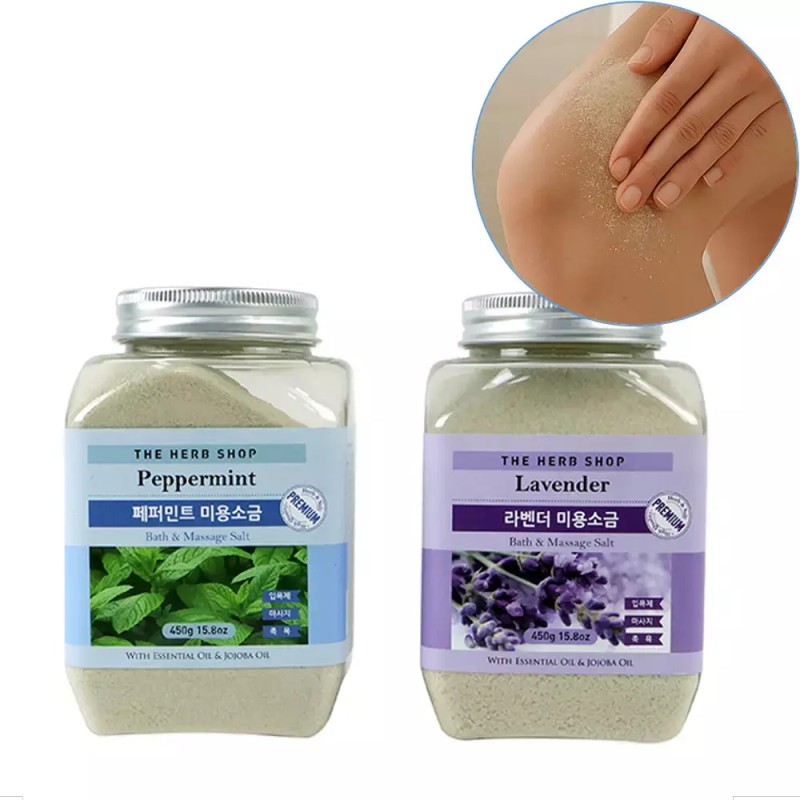 Beauty Salt 미용소금 450g 반신욕소금 [페퍼민트] Beauty Salt 450g Bath