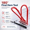 Roof Eaves Seam Bender HTSL25E2, Red Metal Roofing Drip Edge