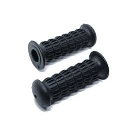 Beatus 8 Colors Bike Handle Grip 22.2mm 1 inch/25mm Non-Piercing Classic (Black, Φ22.2mm)