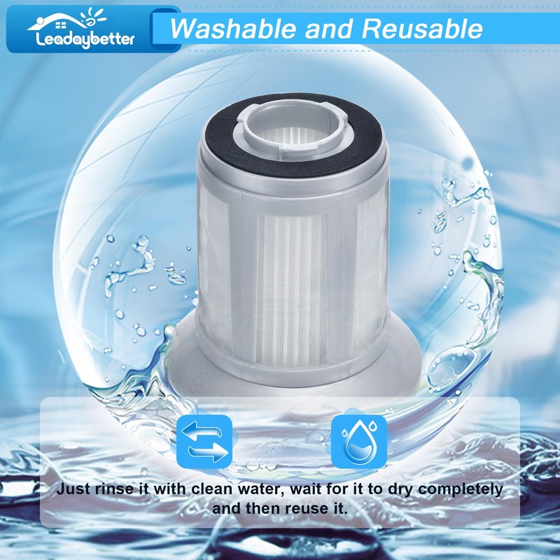 Leadaybetter Replacement Filter Compatible with Bissell 2156A 1665 16652 1665W