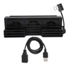 Cooling Fan Low Noise External Cooler with Charging Cable Gaming