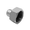 Fitvell Stainless Steel Garden Hose Adapter Swivel Fitting 3/4" PEX
