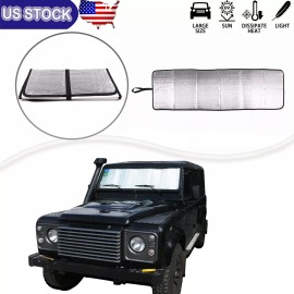 autopart2021 Windshield Sun Shade Front Window Sunshade for LR Defender 90 110 2004-18 US