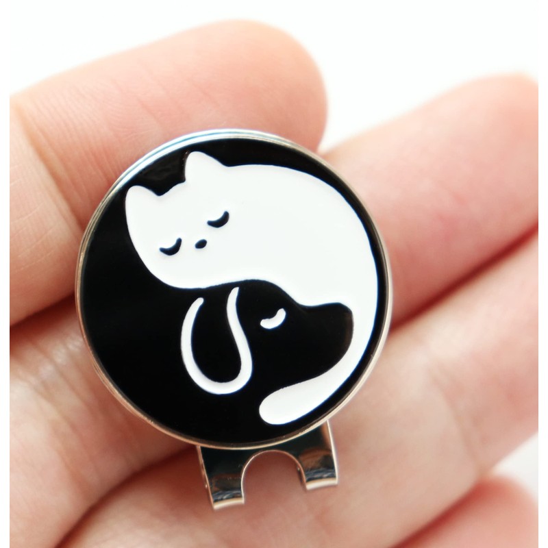 Golf Marker Dog Cat Tao Mark Hat Clip Magnetic Detachable