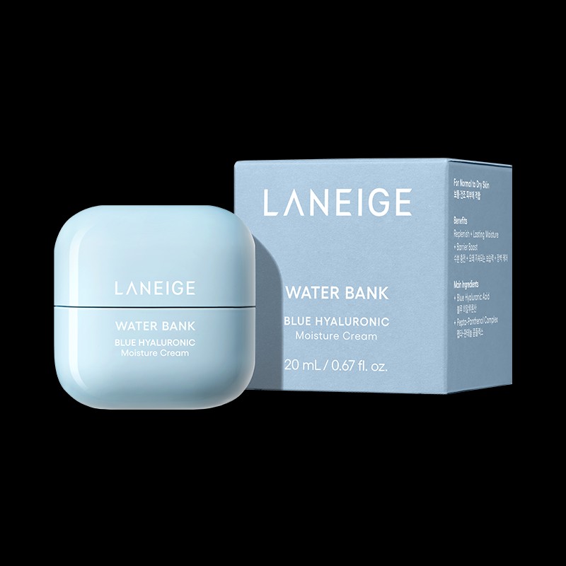 Laneige [라네즈][소용량] 워터뱅크 블루 히알루로닉 모이스춰 크림 [Laneige][Travel Size] Water