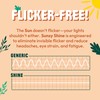 Sunsy Shine - foco de luz solar de espectro completo