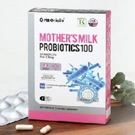 Jinshop Breast Milk Derived Lactobacillus Probiotics Intestinal Health Bowel Activity Nutrients 30 Capsules / 진샵 모유 유래 유산균 프로바이오틱스 장 건강 배변 활동 영양제 30캡슐