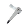 Quluxe 2 Pcs Chrome Zinc Alloy Handle Cabinet Locks Distribution