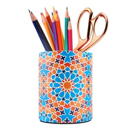 HEYGOO Colored Pencil Holder for Women, Small Pen Holder for Kids, Pen Organizer for Desk Decoration Accessories