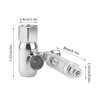Aquarium CO2 Pressure Regulator Check Valve Gauge Bubble Counter Mini