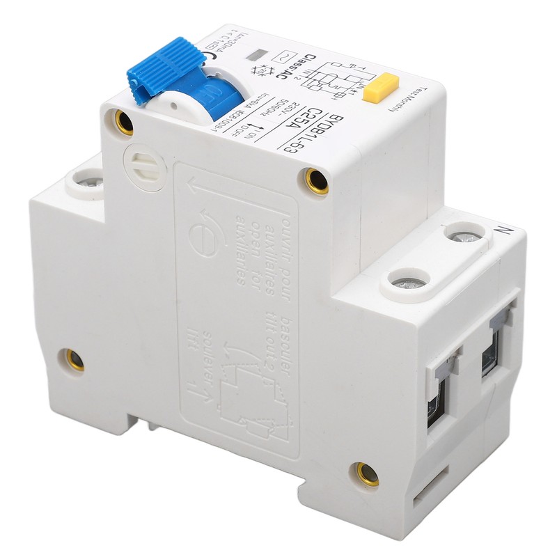 Circuit Breaker Leakage Protection Pa66 Sensitive Response 1P+N Circuit Breaker